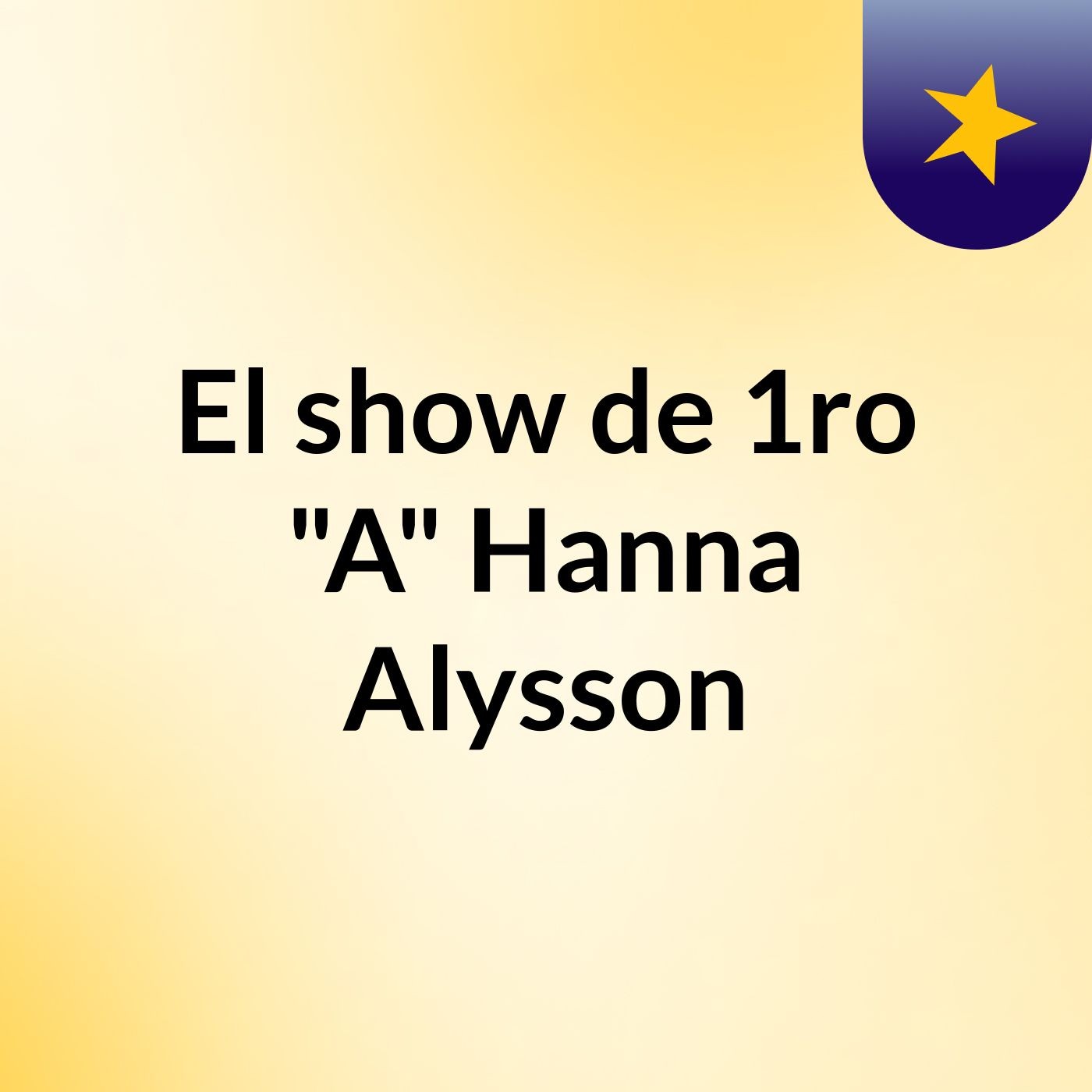 El show de 1ro \