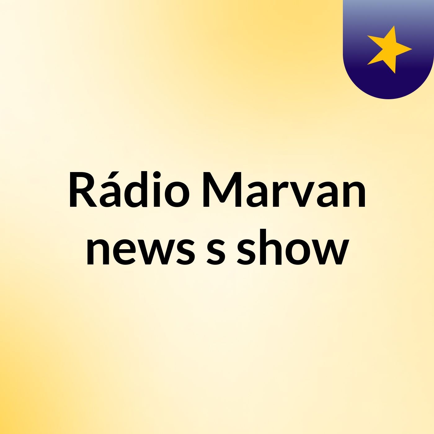 Rádio Marvan news's show
