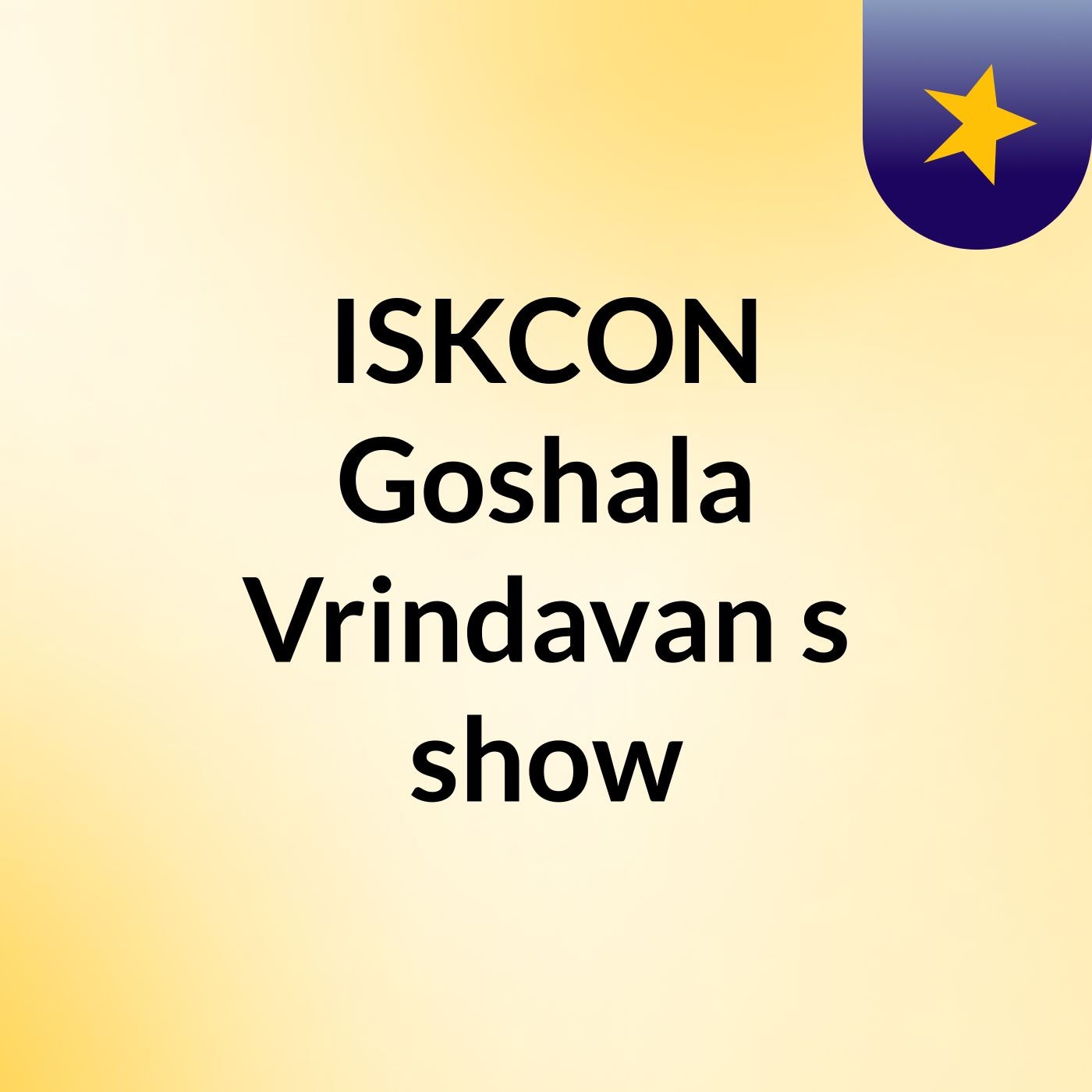 ISKCON Goshala Vrindavan's show