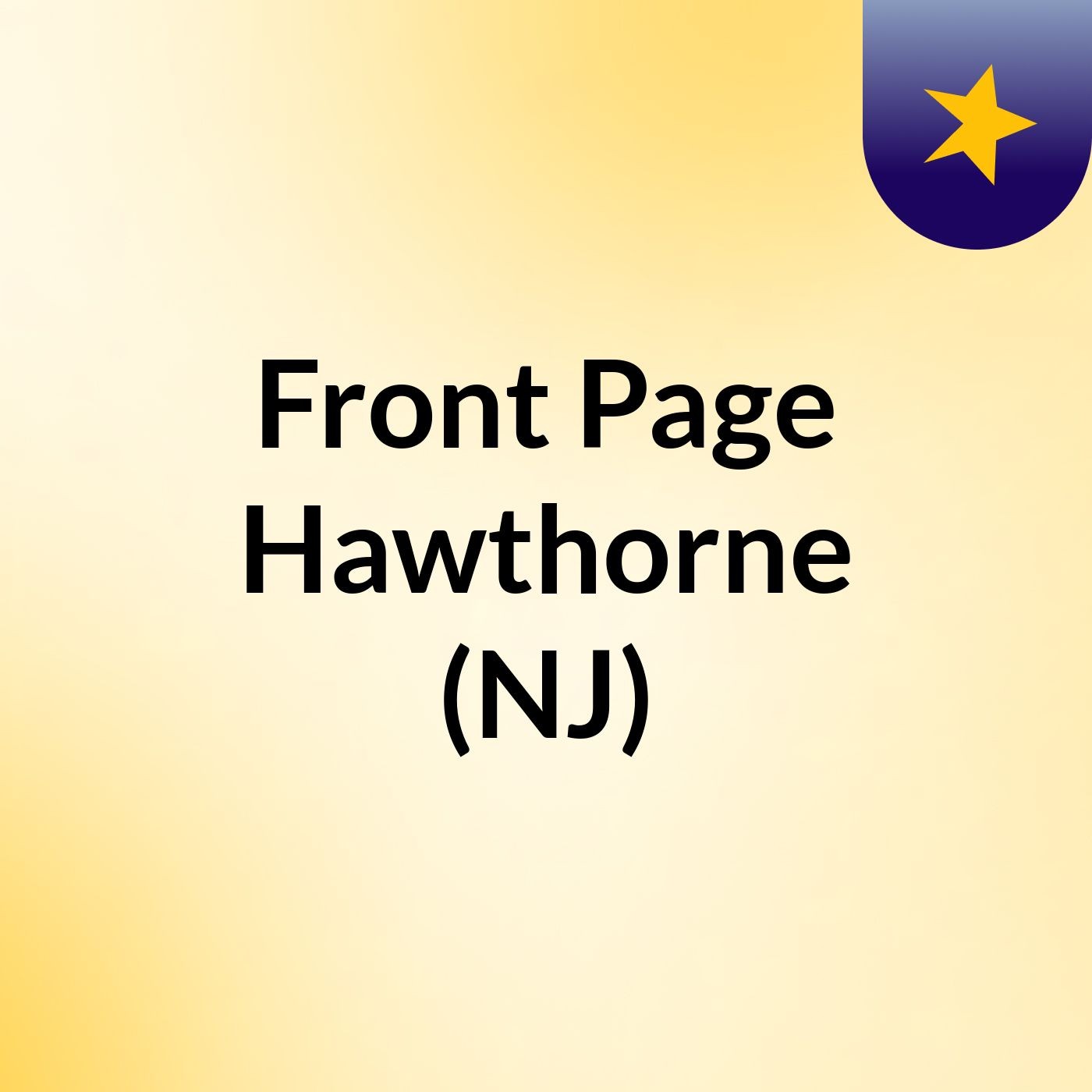 Front Page Hawthorne (NJ) Front Page Hawthorne (NJ)