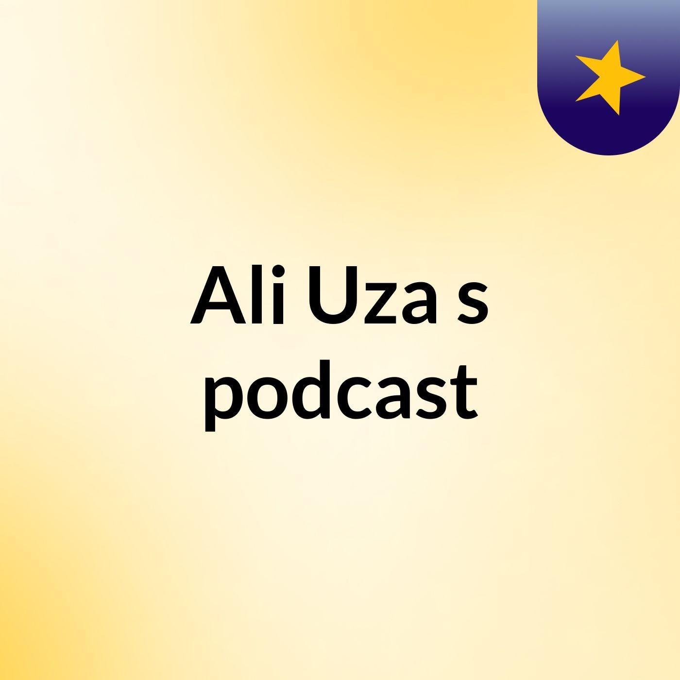 Ali Uza's podcast podcast artwork