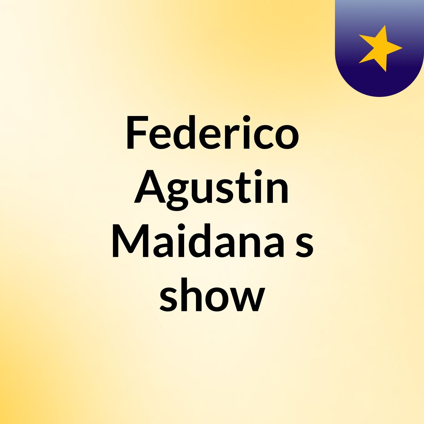 Federico Agustin Maidana's show