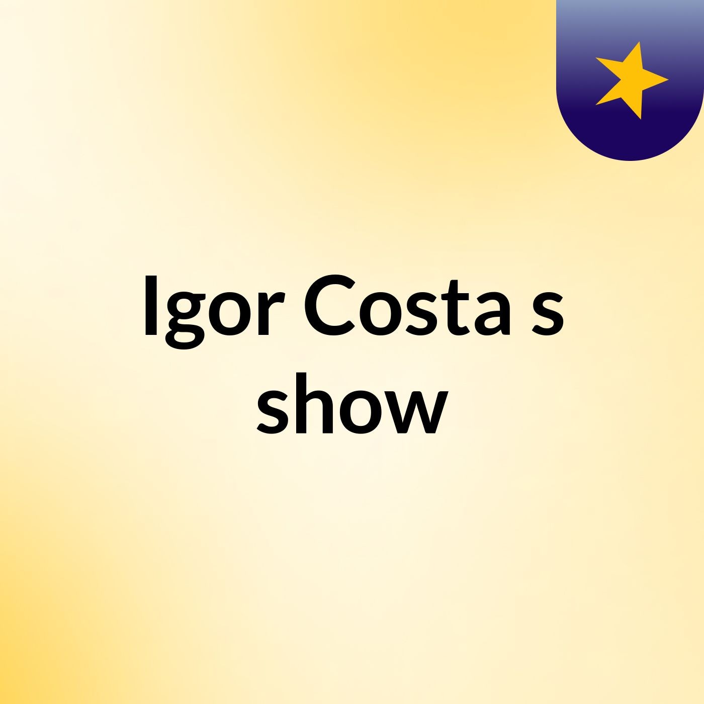 Igor Costa's show