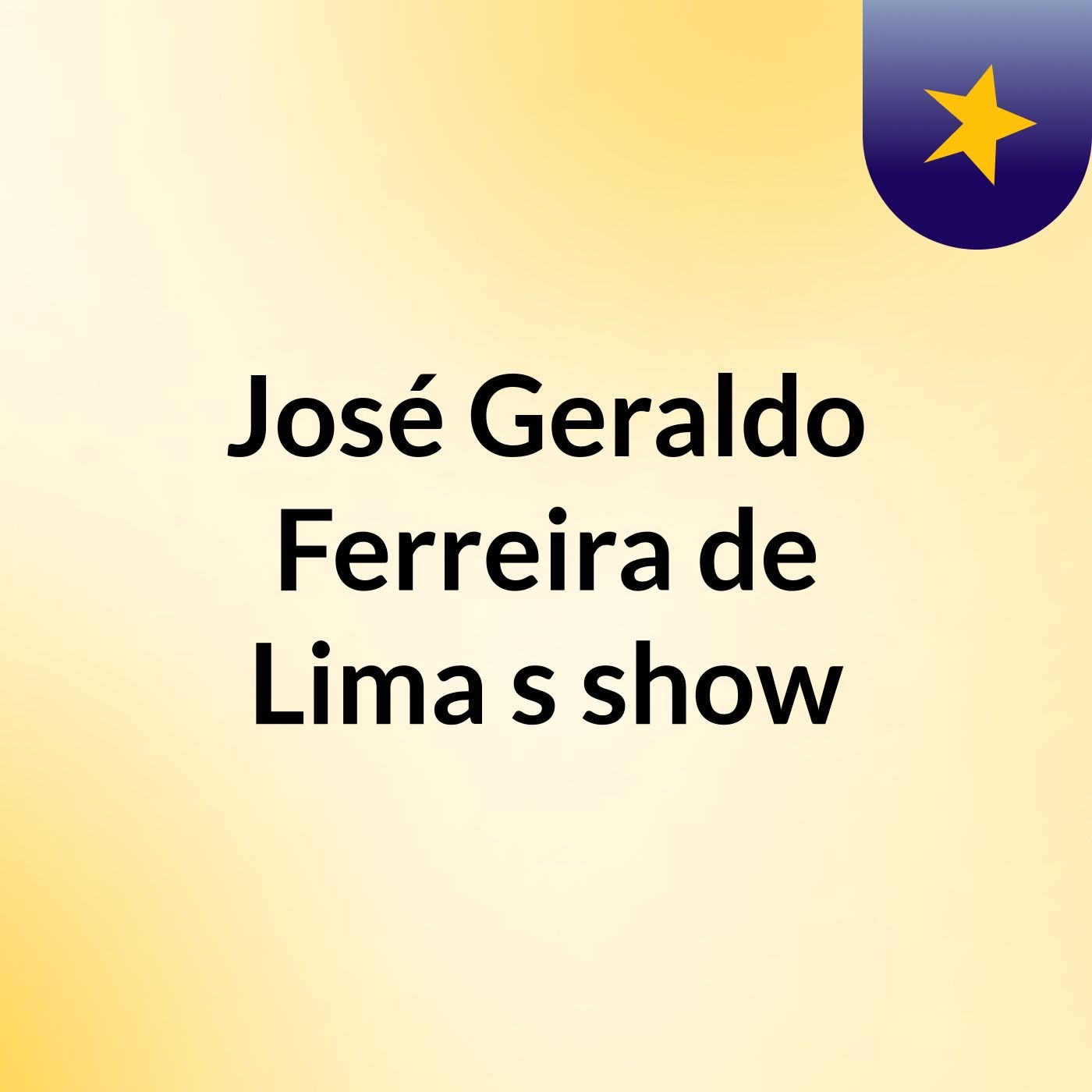 José Geraldo Ferreira de Lima's show