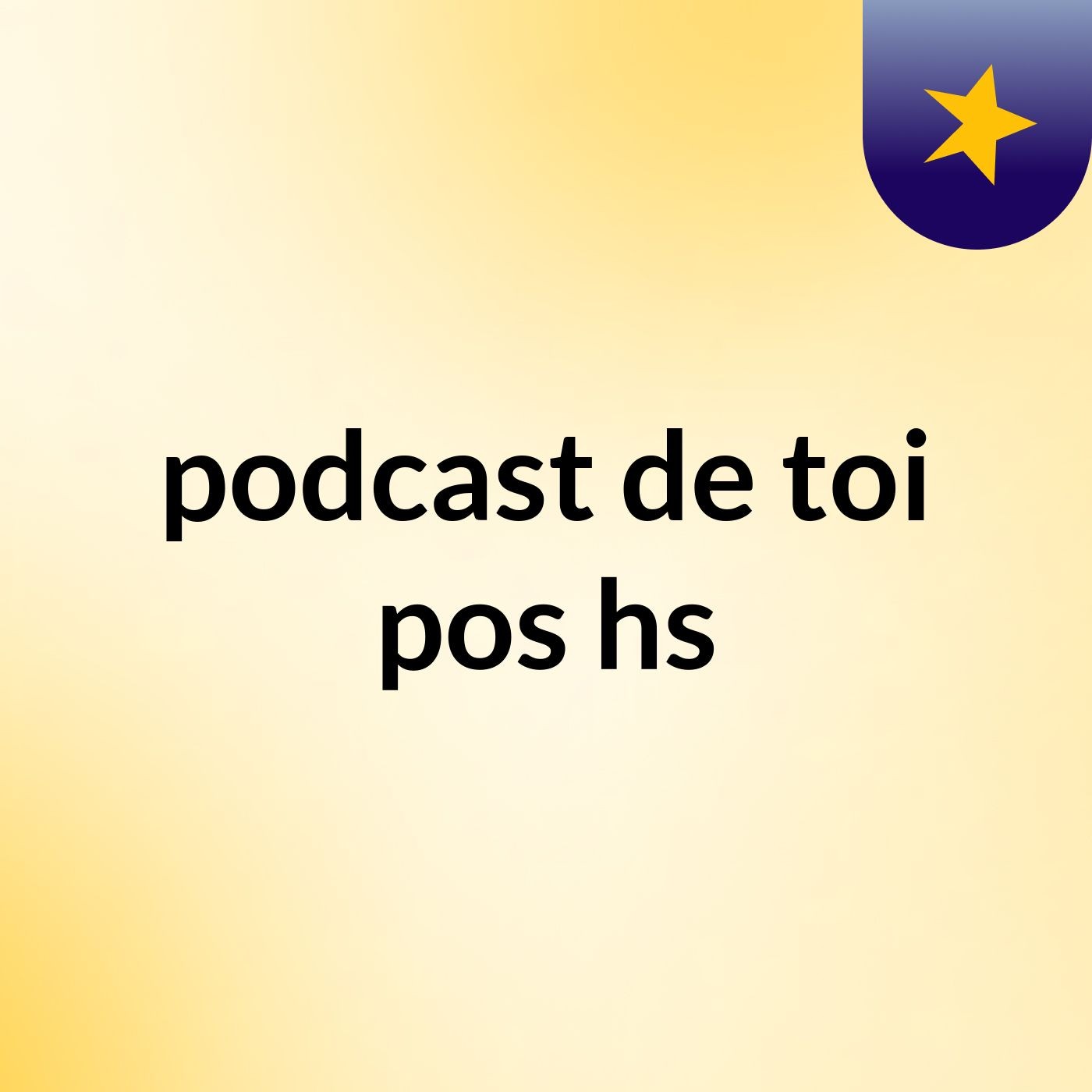 podcast de toi pos hs podcast artwork