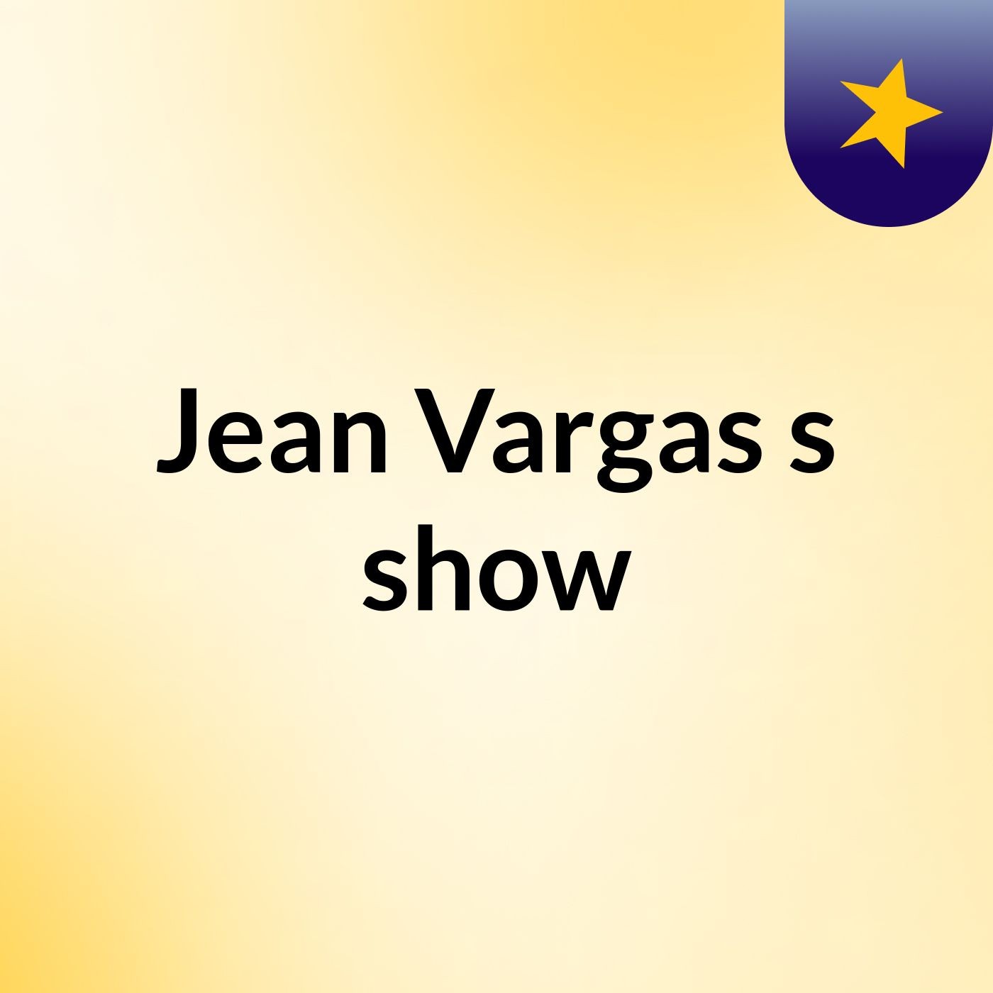 Jean Vargas's show