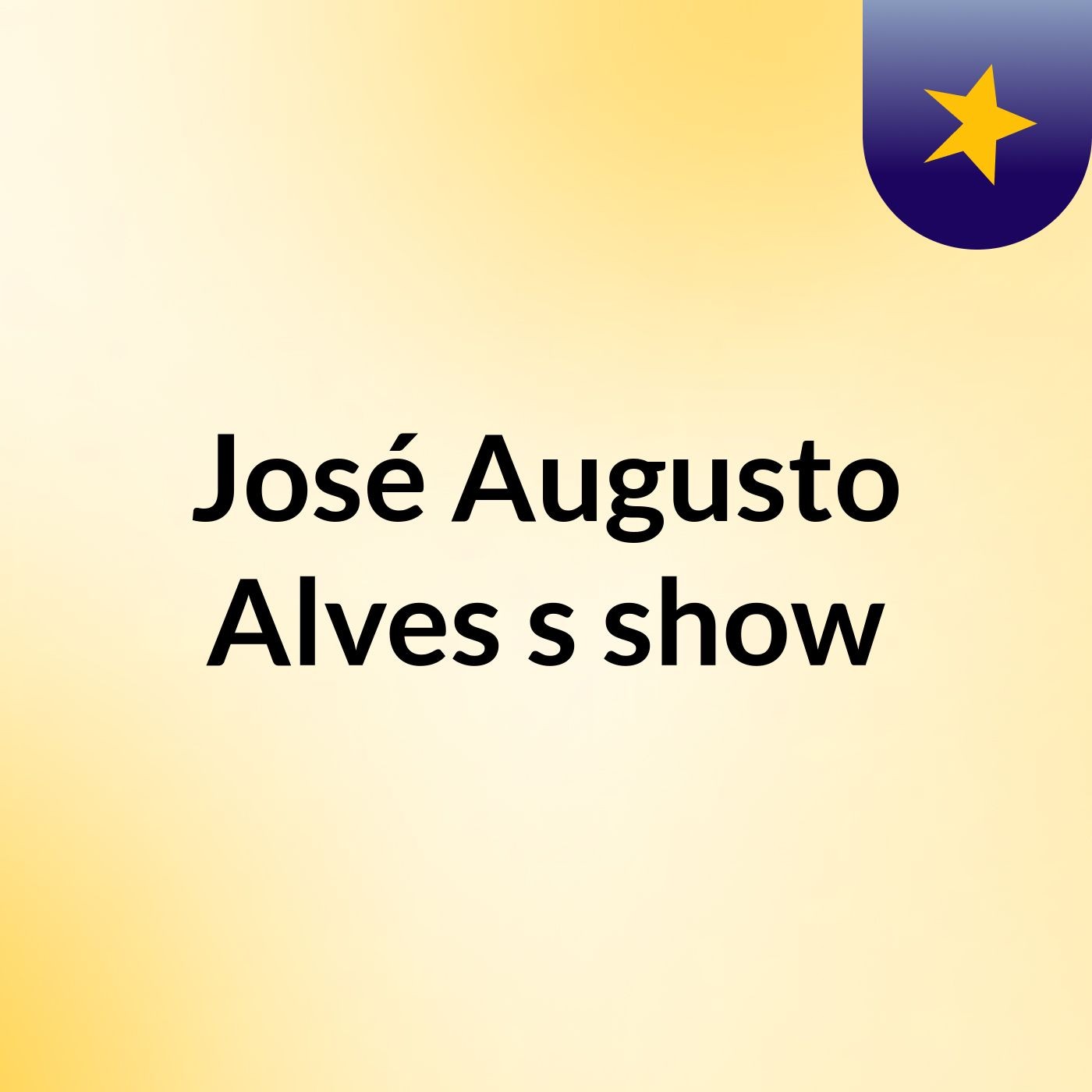 José Augusto Alves's show