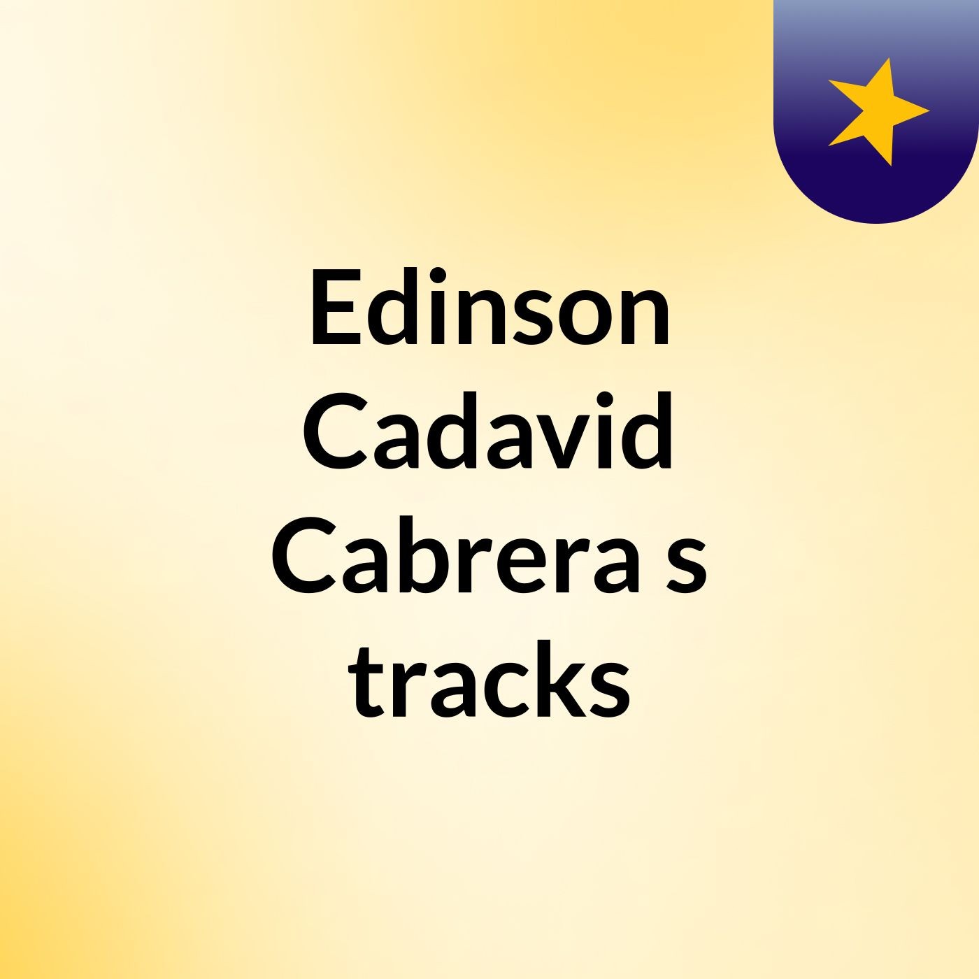Edinson Cadavid Cabrera's tracks