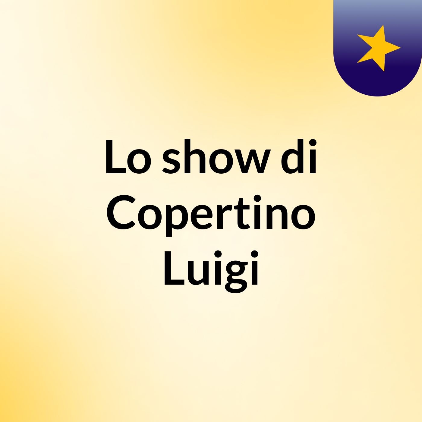 Lo show di Copertino Luigi