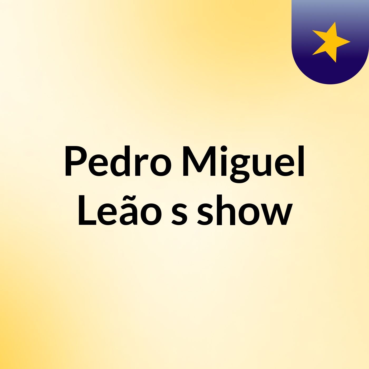 Pedro Miguel Leão's show