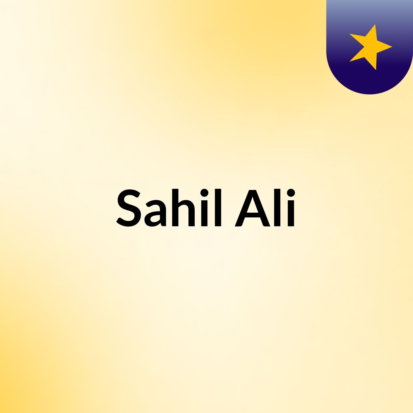 Sahil Ali