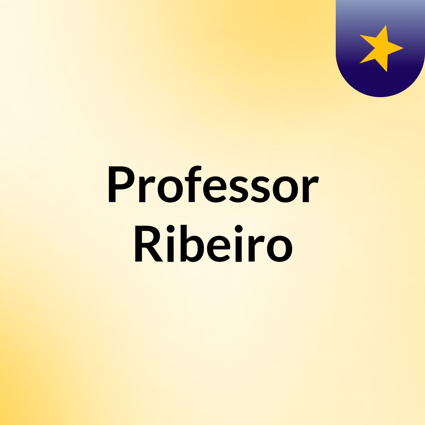 Professor Ribeiro