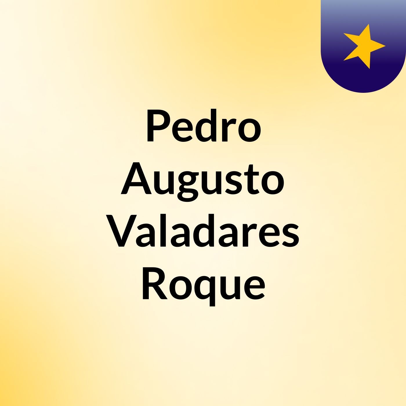 Pedro Augusto Valadares Roque