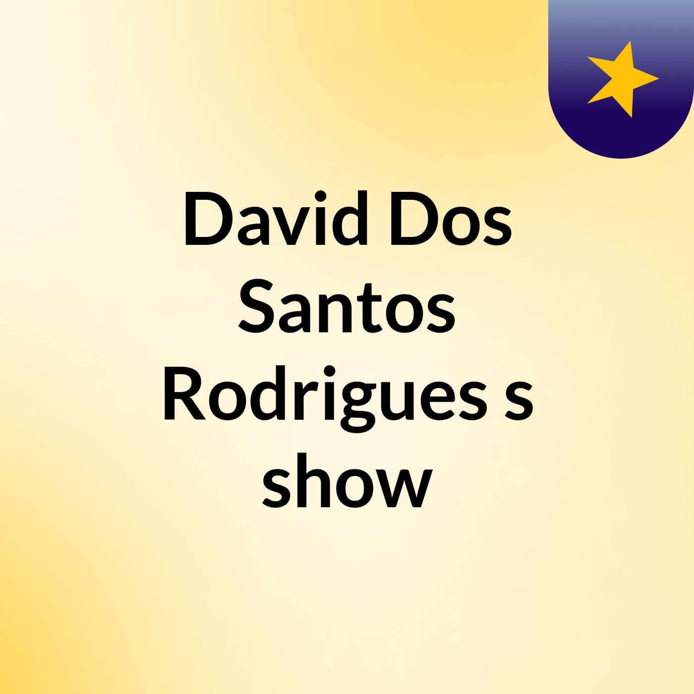 David Dos Santos Rodrigues's show