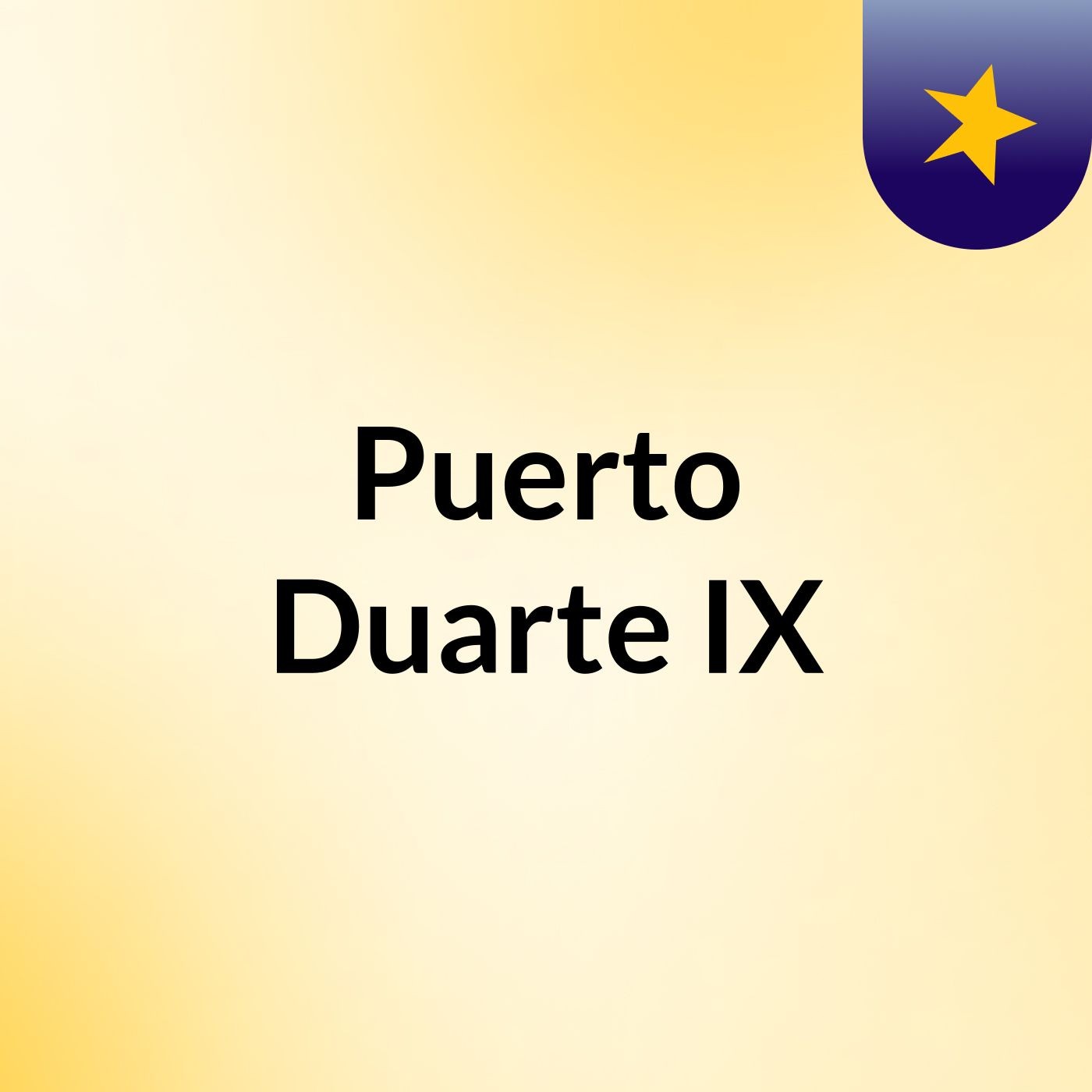 Puerto Duarte IX podcast artwork