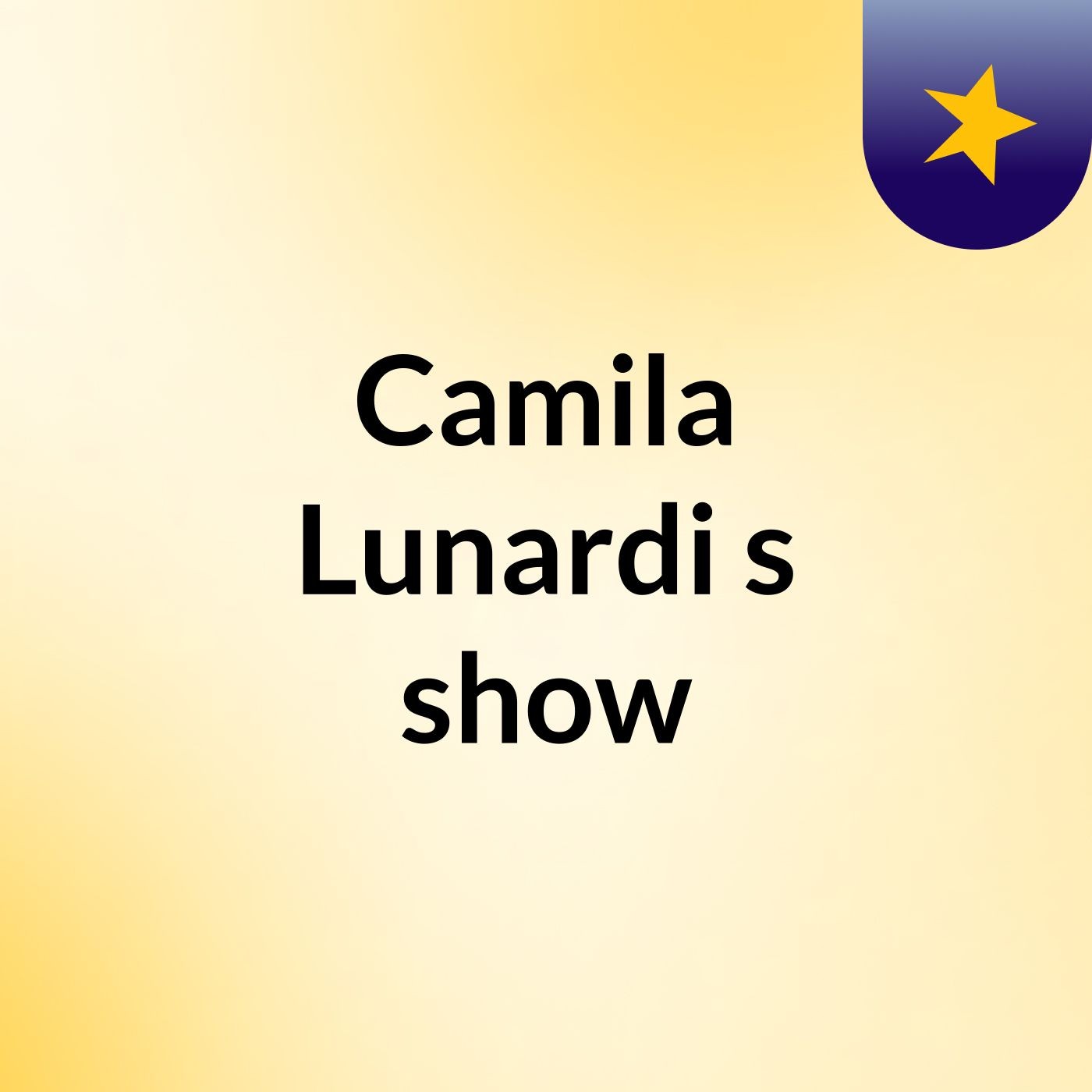 Camila Lunardi's show