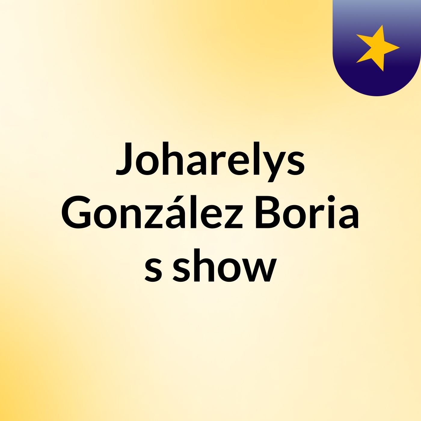 Joharelys González Boria's show