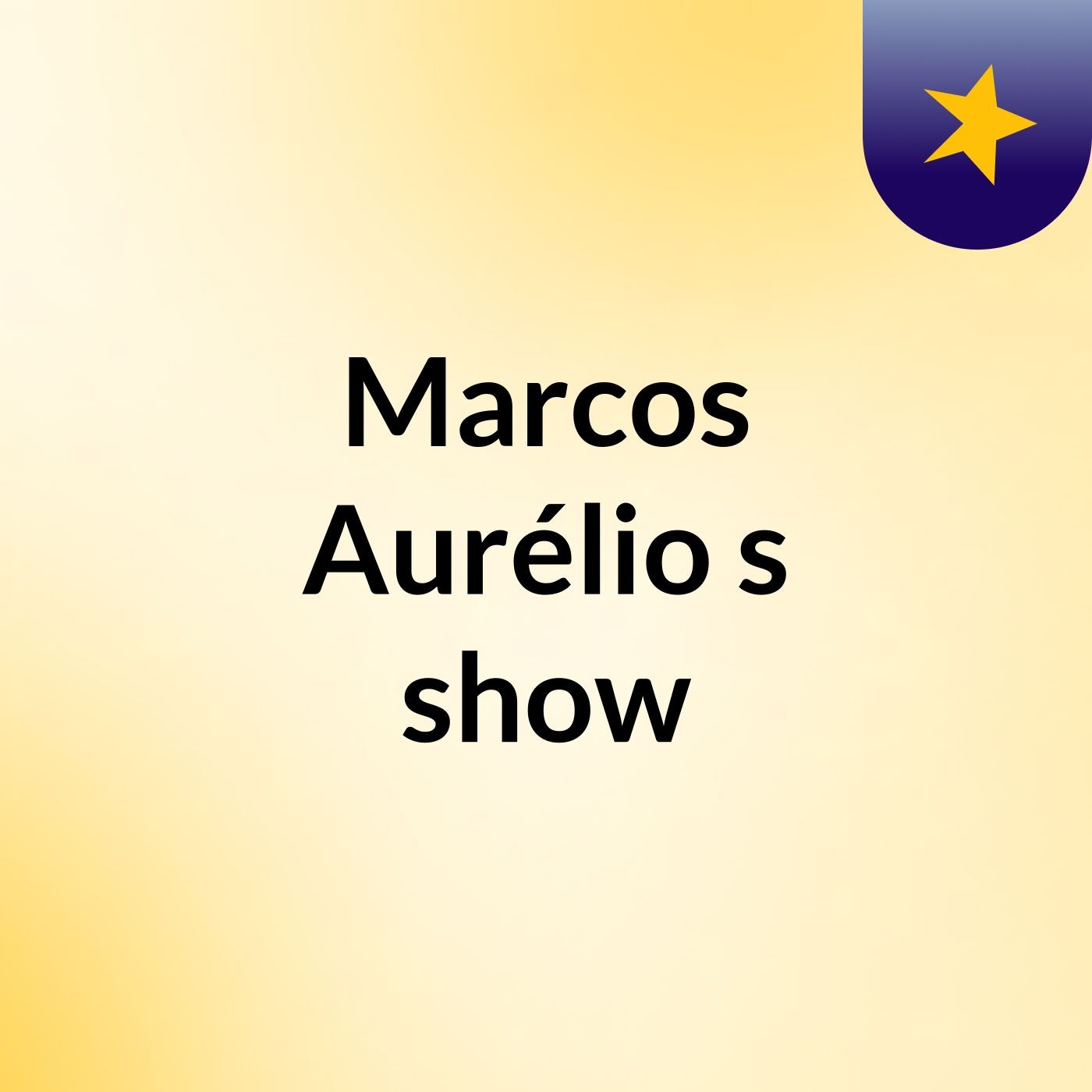 Marcos Aurélio's show