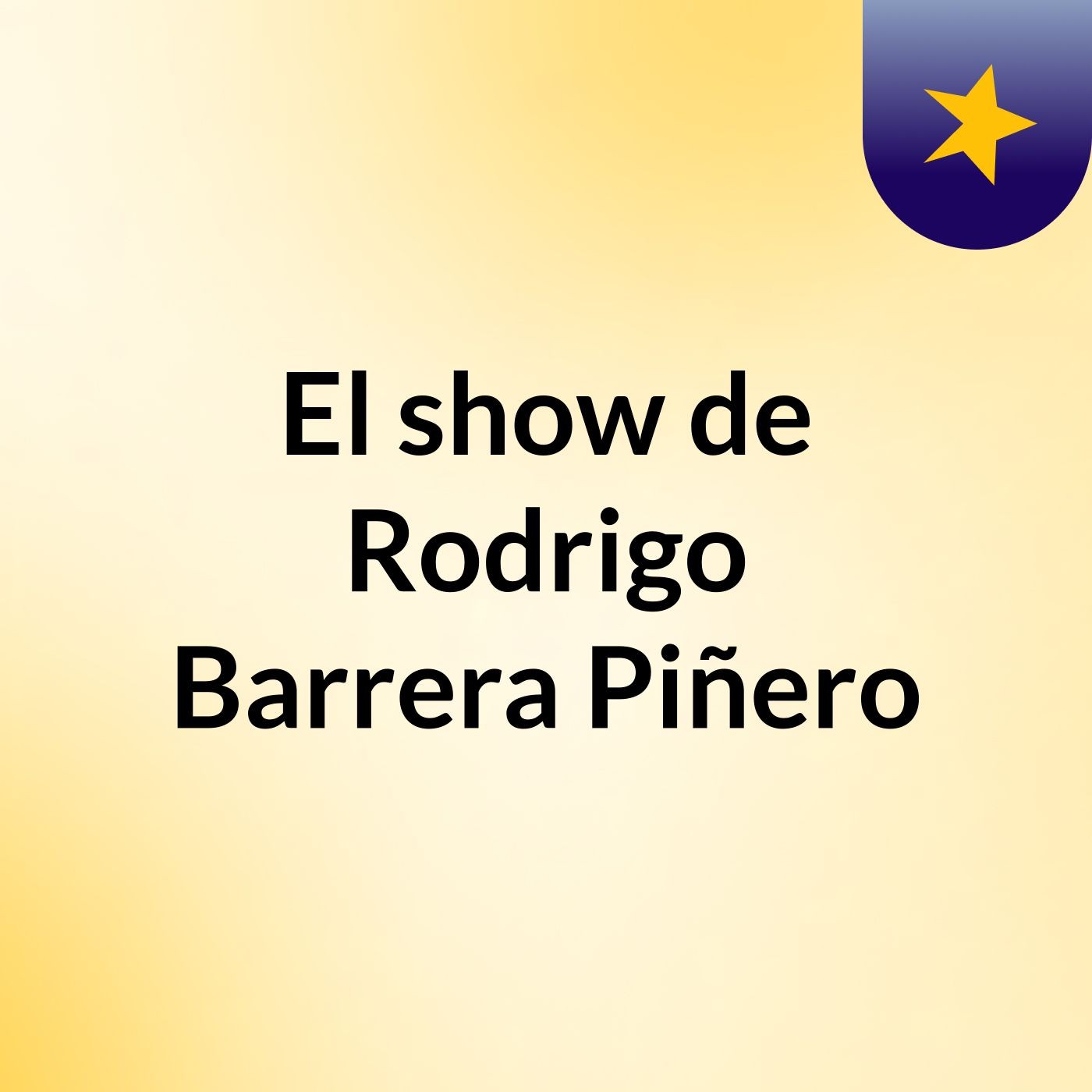 El show de Rodrigo Barrera Piñero