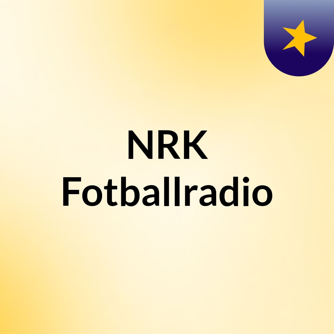 NRK Fotballradio podcast artwork