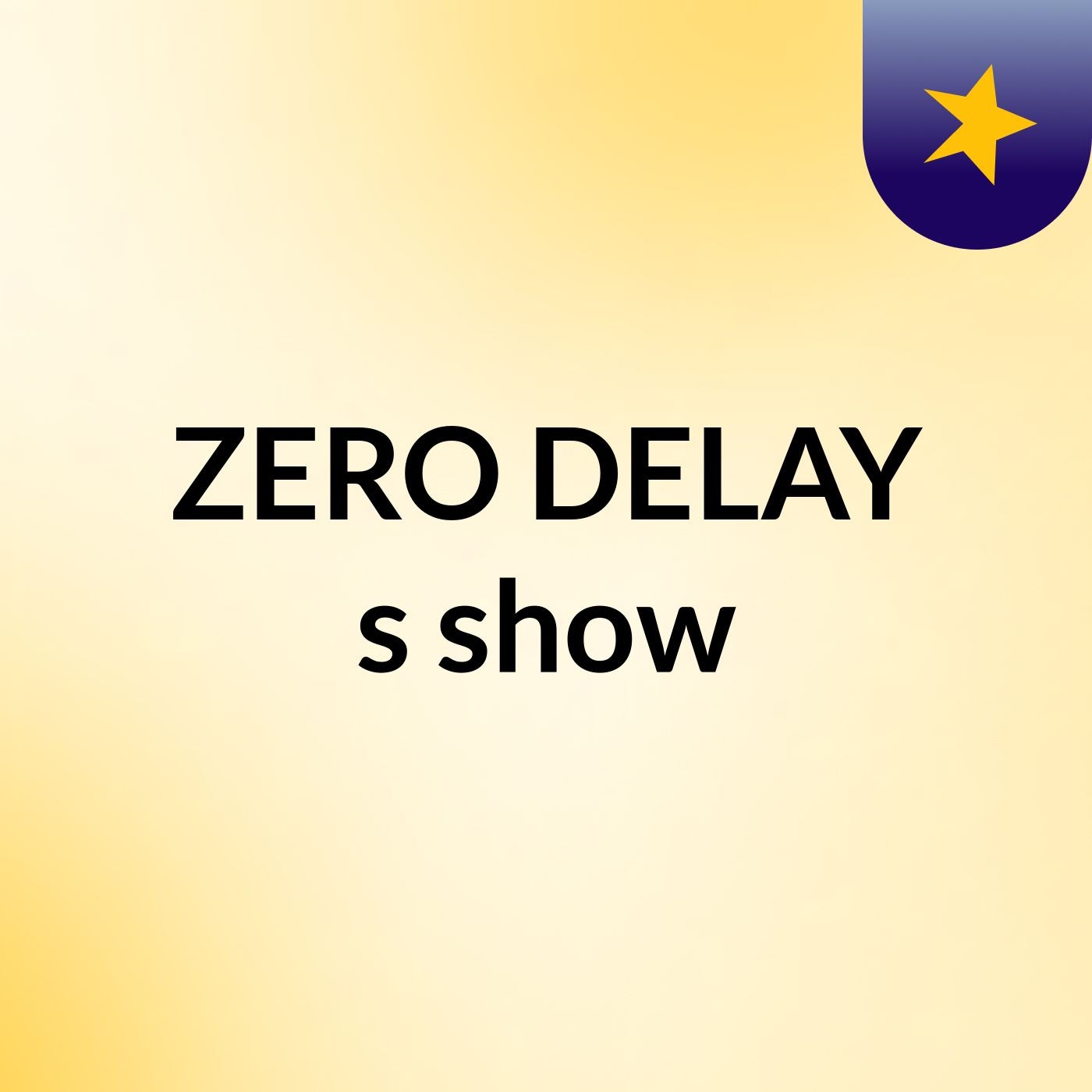 ZERO DELAY's show