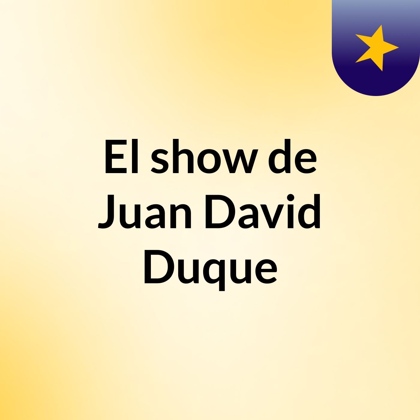 El show de Juan David Duque