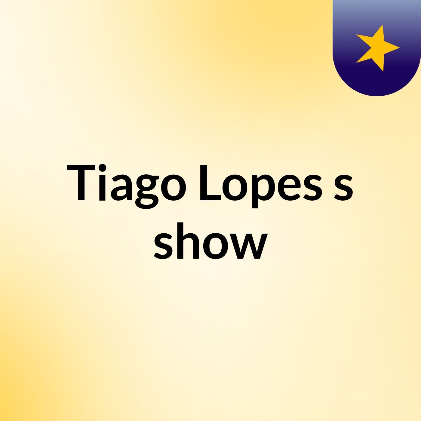 Tiago Lopes's show
