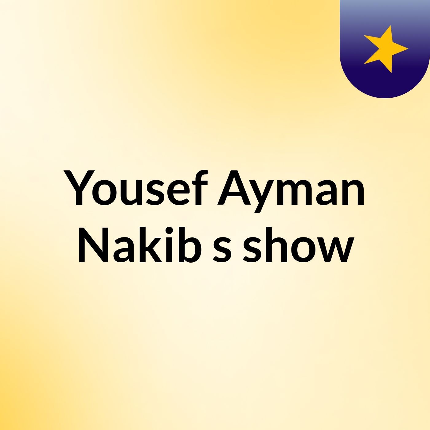 Yousef Ayman Nakib's show