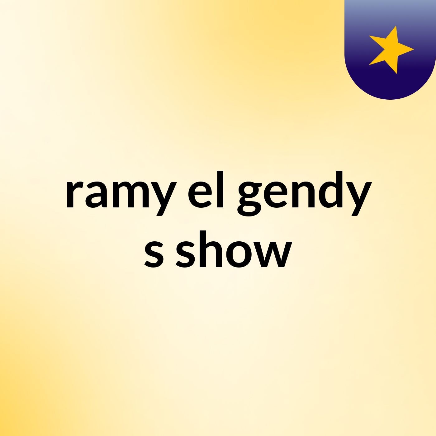 ramy el gendy's show