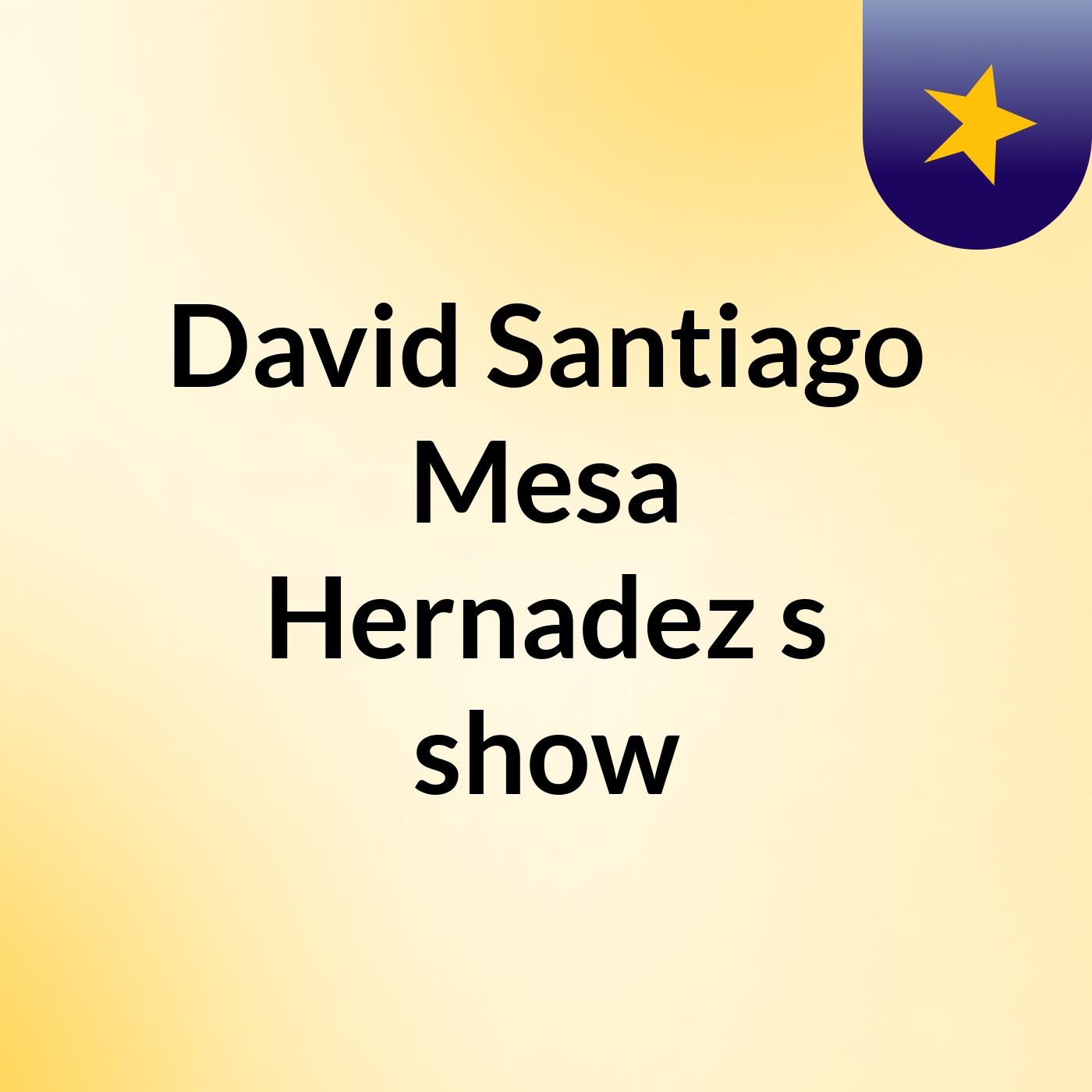 David Santiago Mesa Hernadez's show