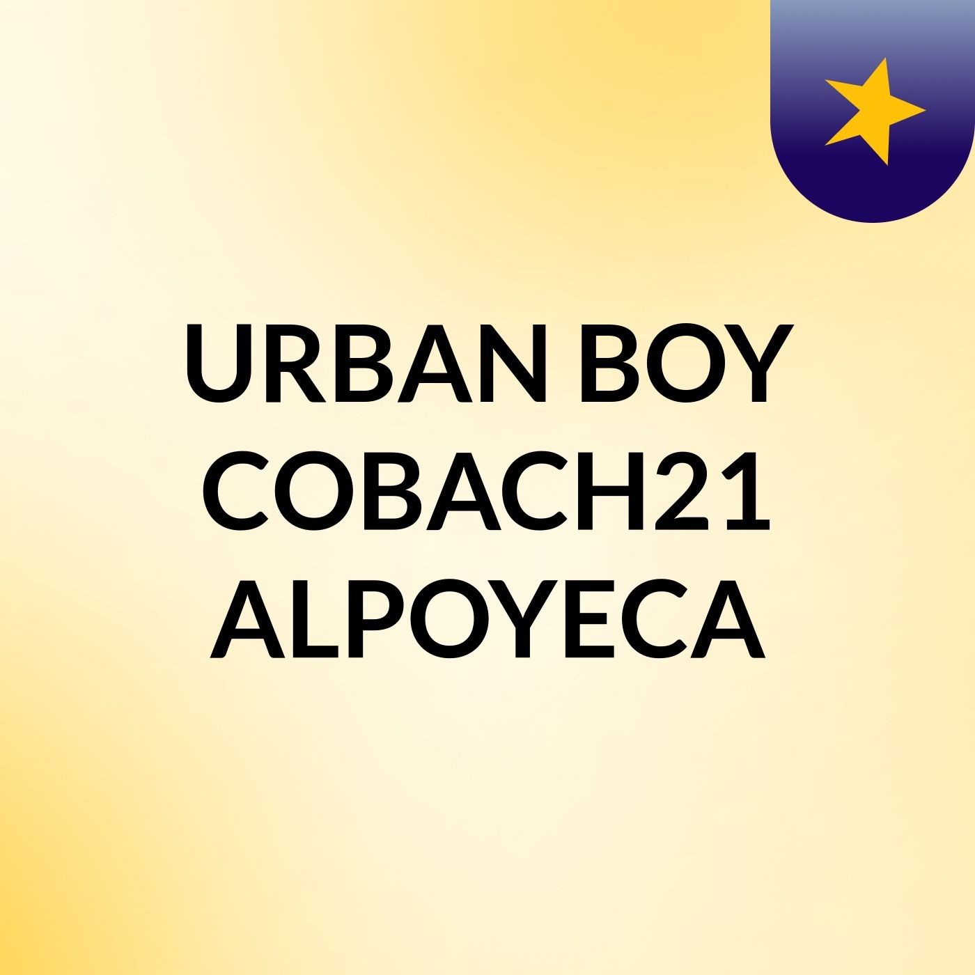 URBAN BOY COBACH21 ALPOYECA
