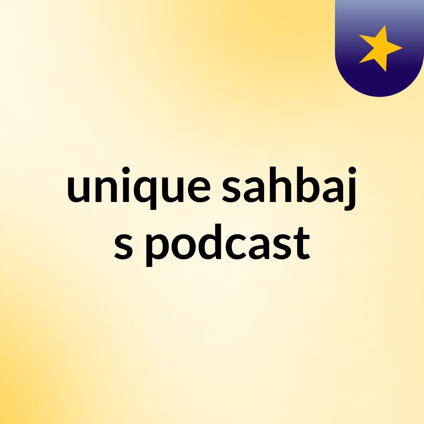 unique sahbaj's podcast