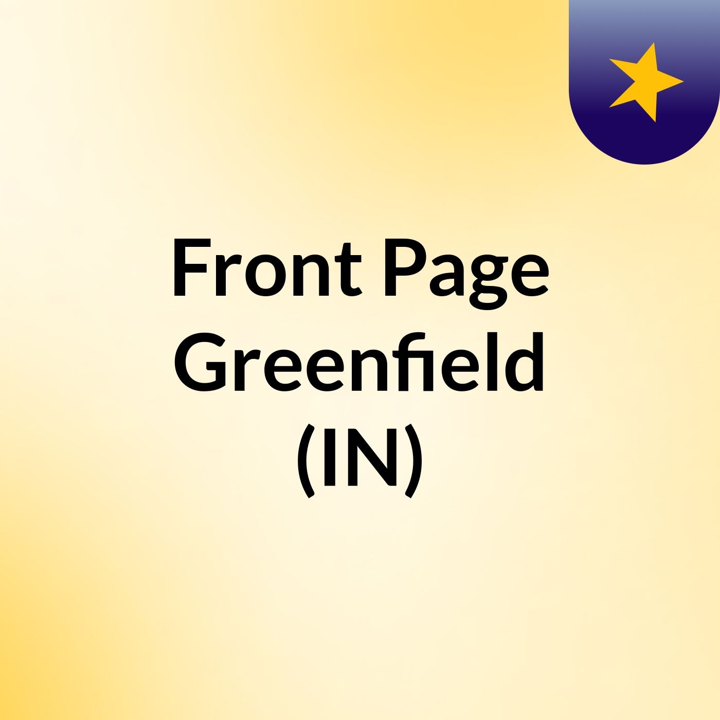 Front Page Greenfield (IN)