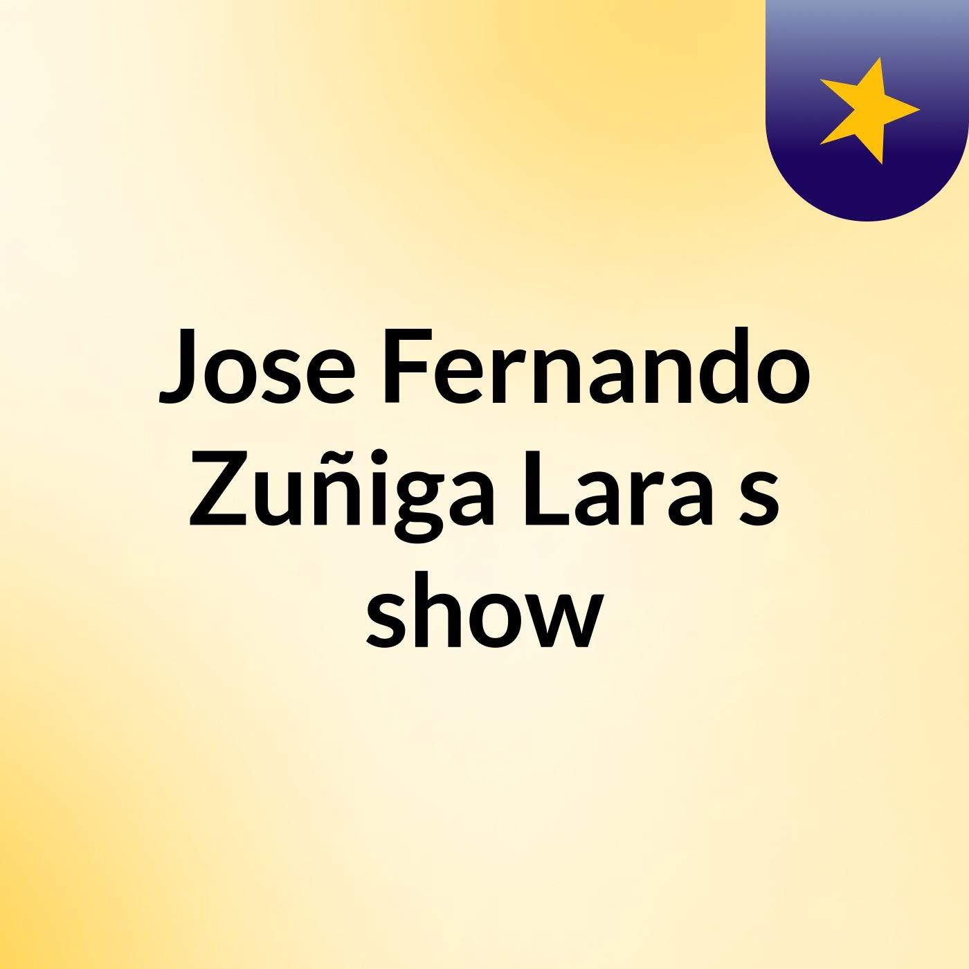 Jose Fernando Zuñiga Lara's show