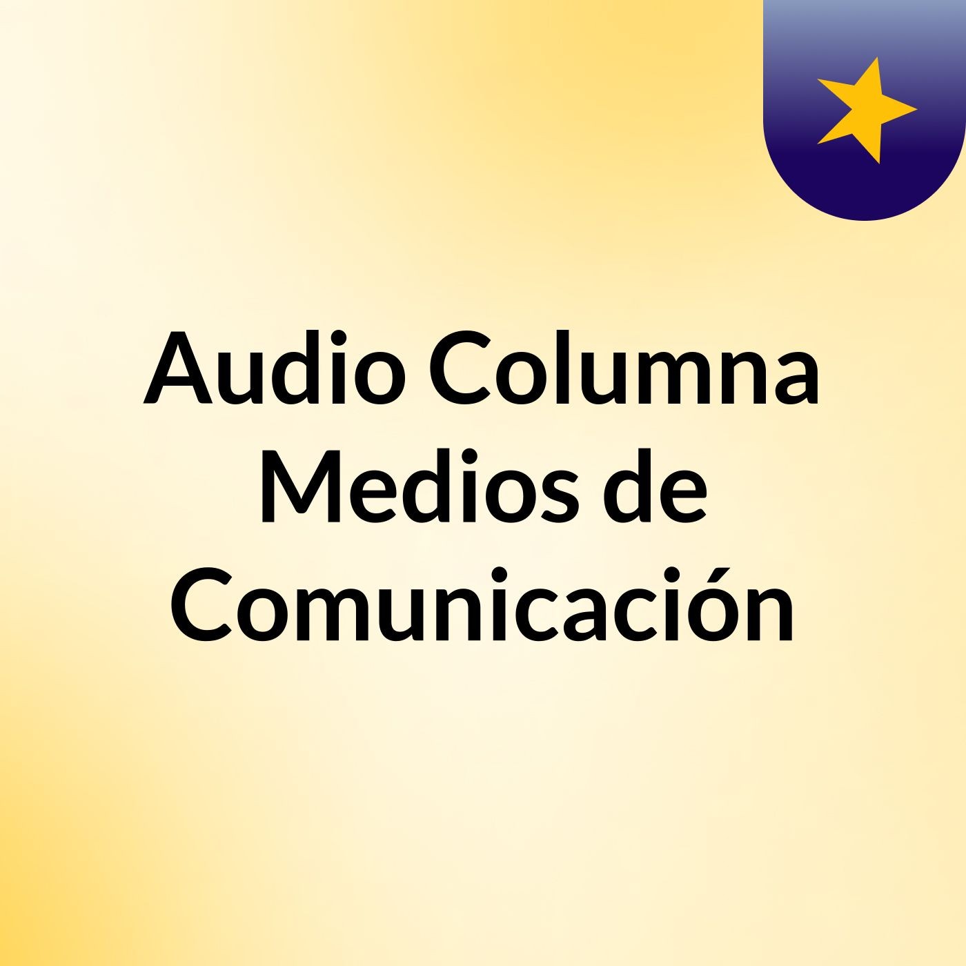 Audio Columna Medios de Comunicación