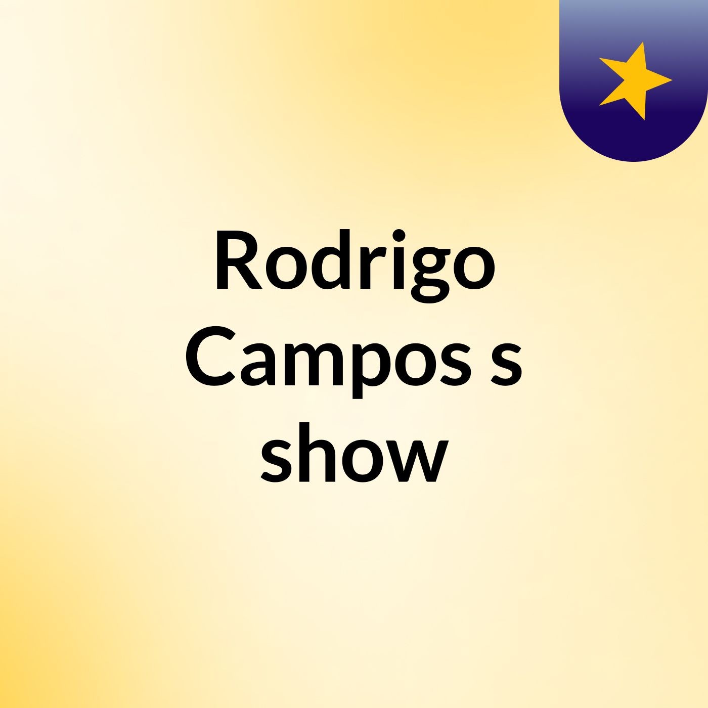 Rodrigo Campos's show