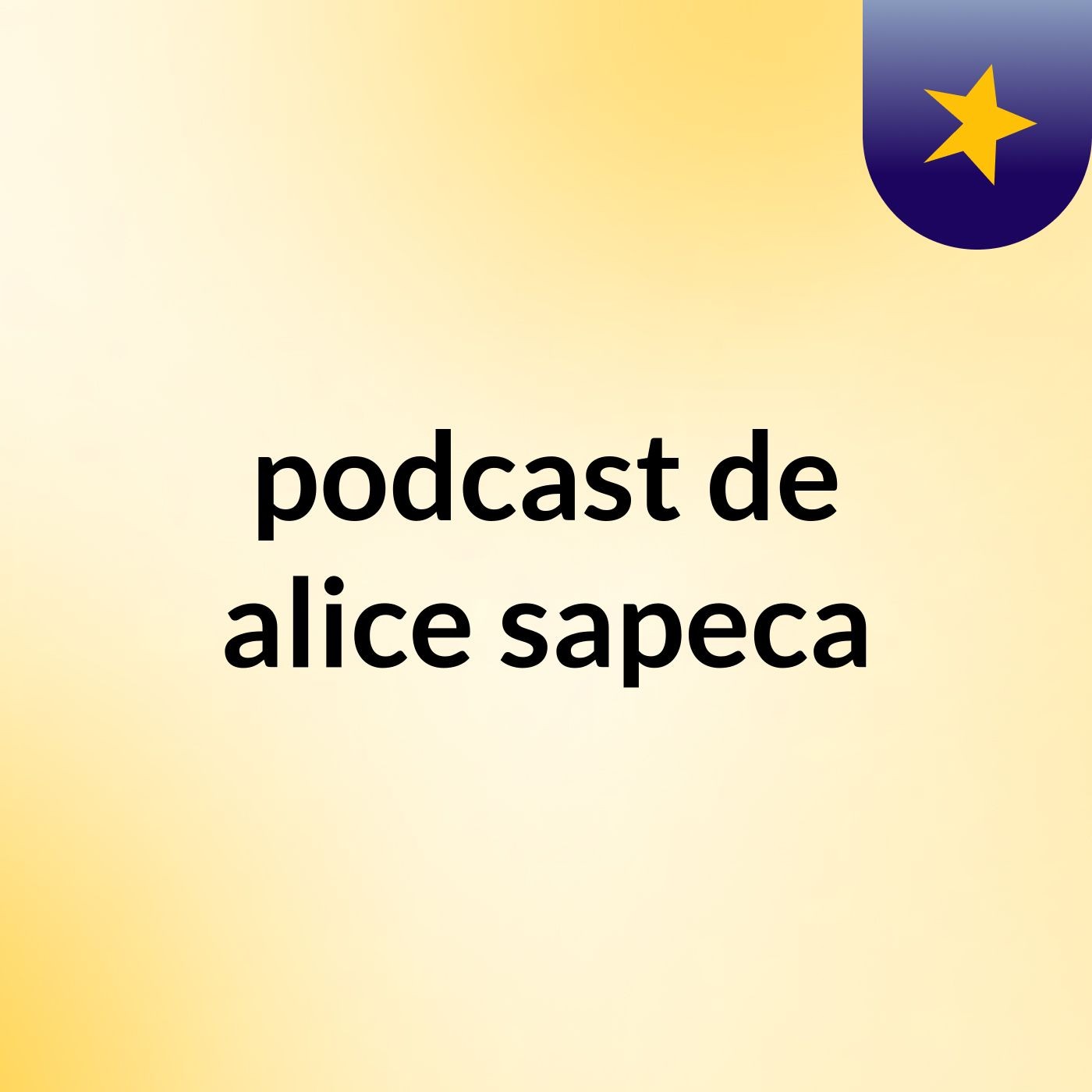 podcast de alice sapeca podcast artwork