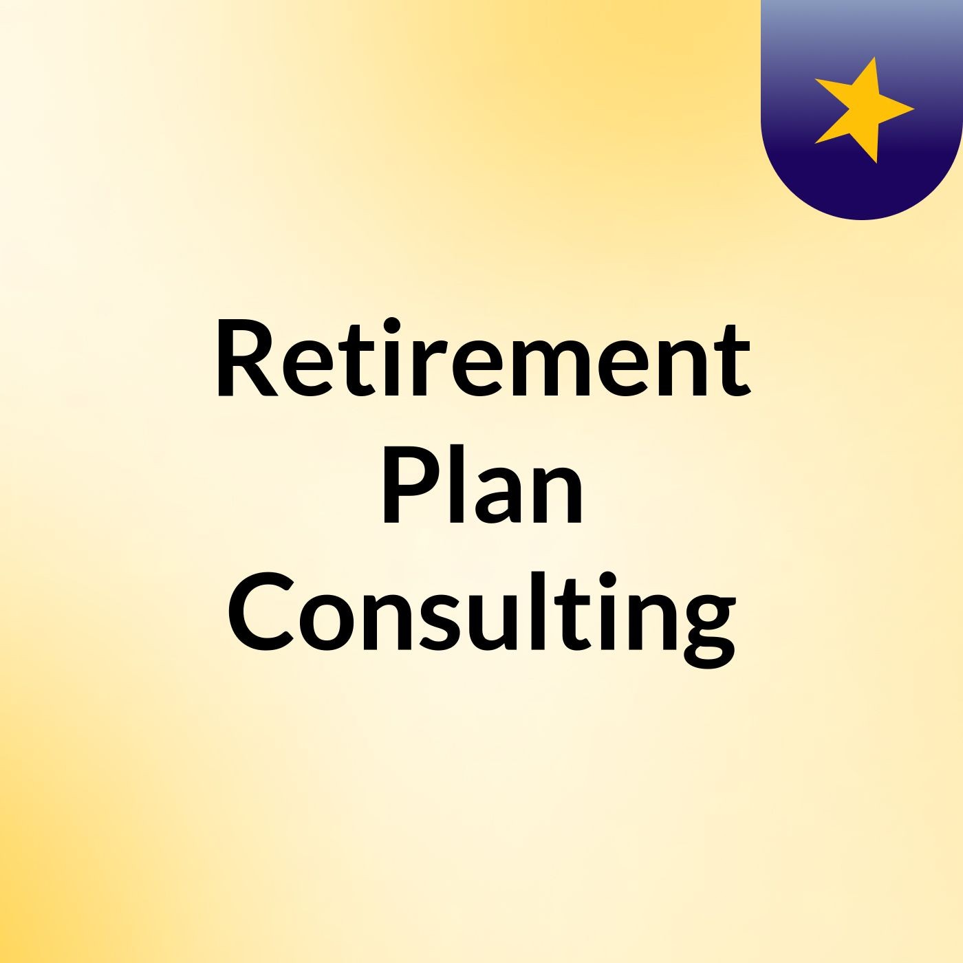 Retirement Plan Consulting