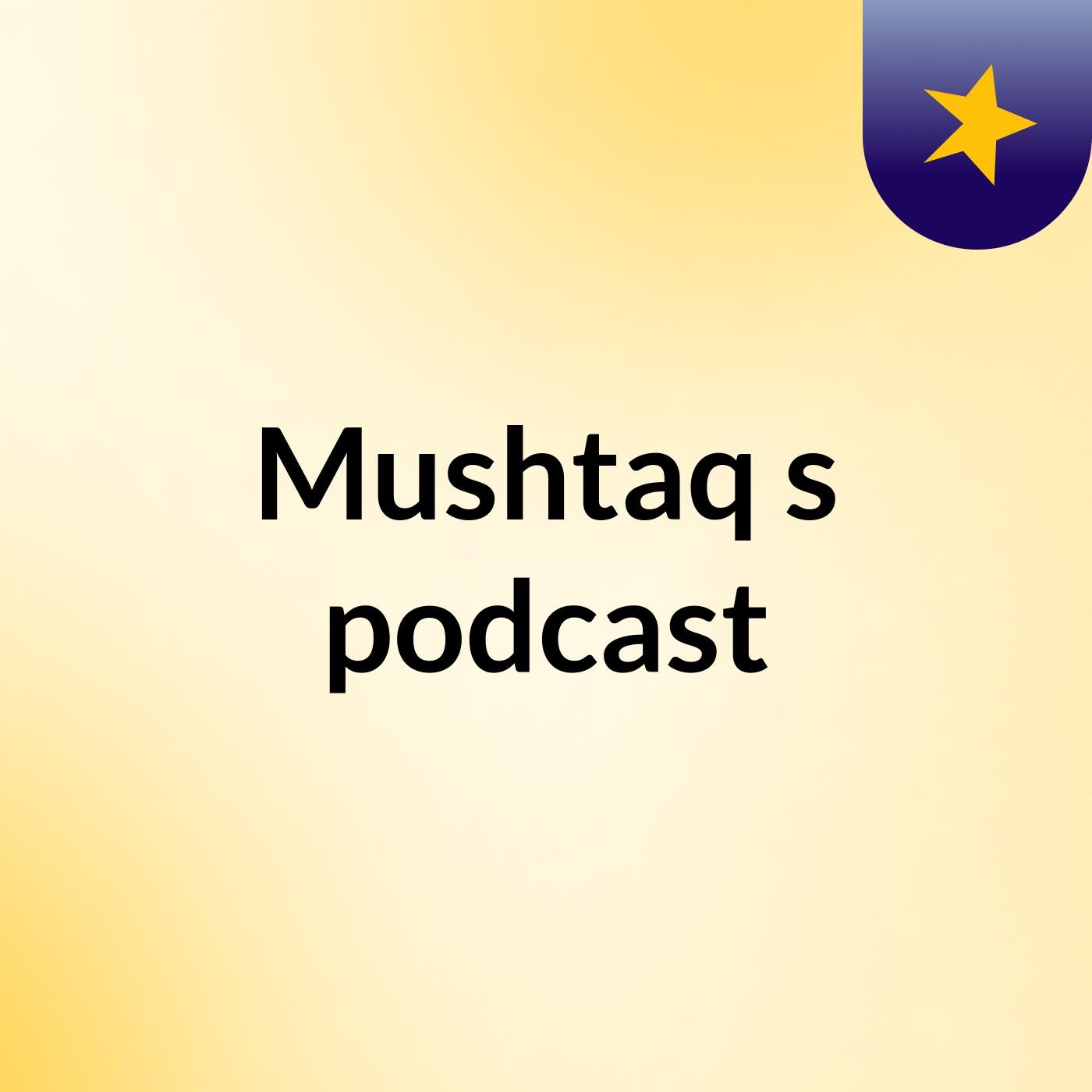 Mushtaq's podcast