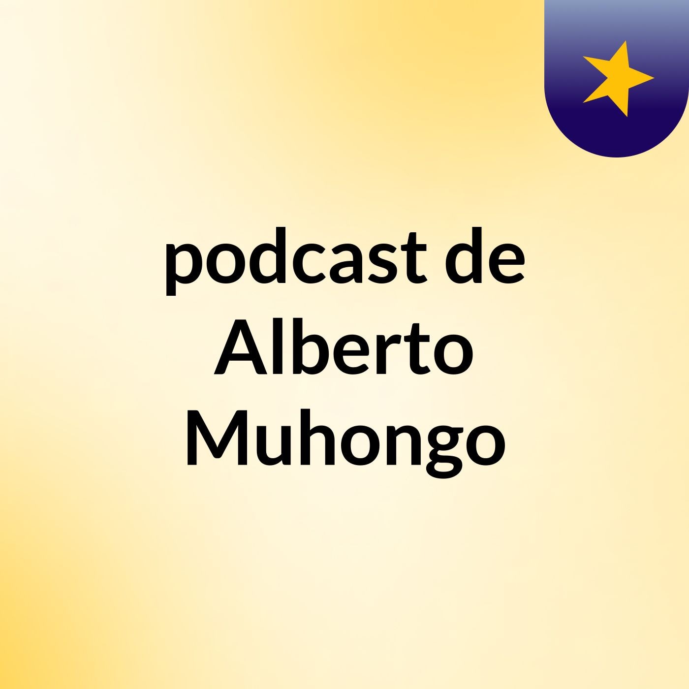podcast de Alberto Muhongo podcast artwork