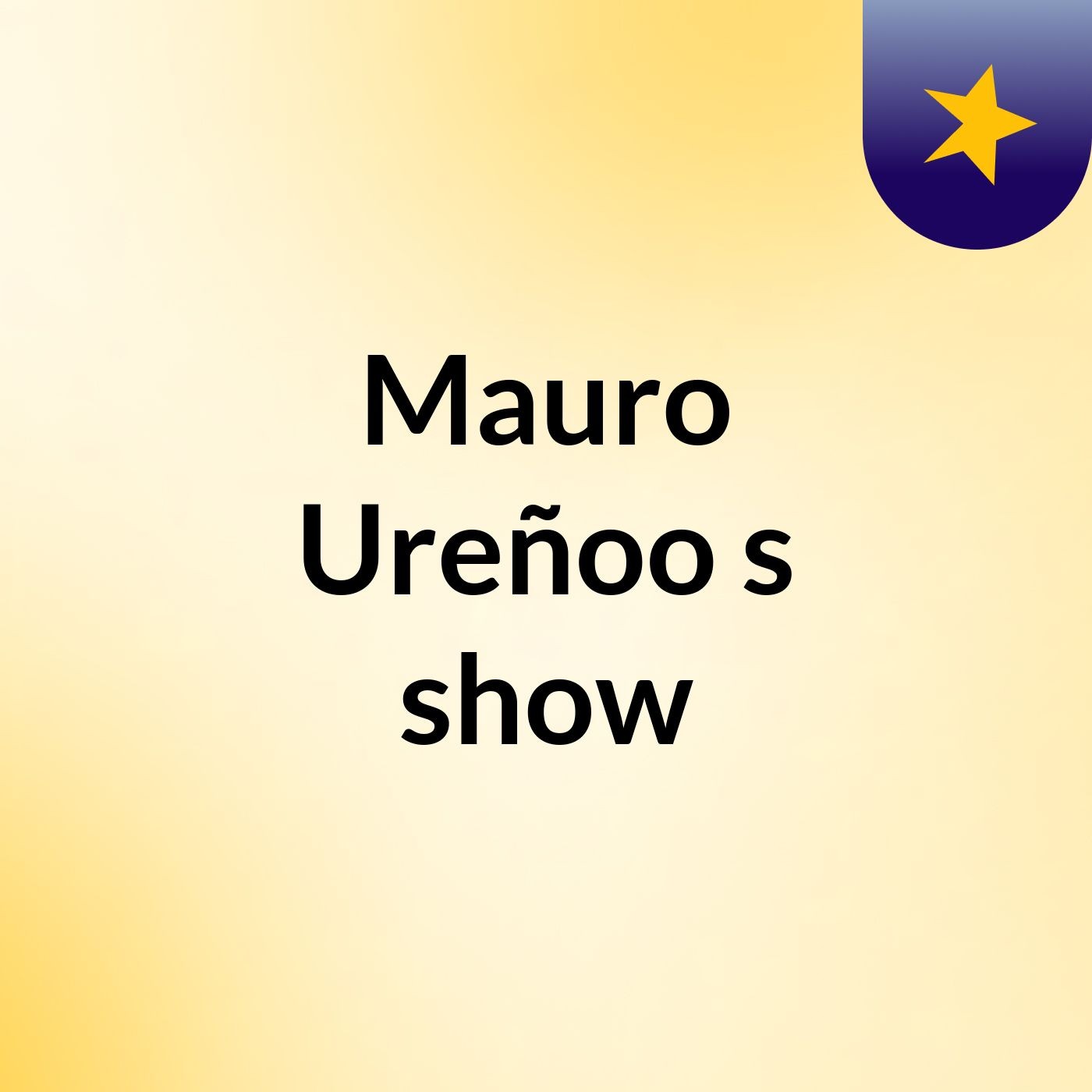 Mauro Ureñoo's show