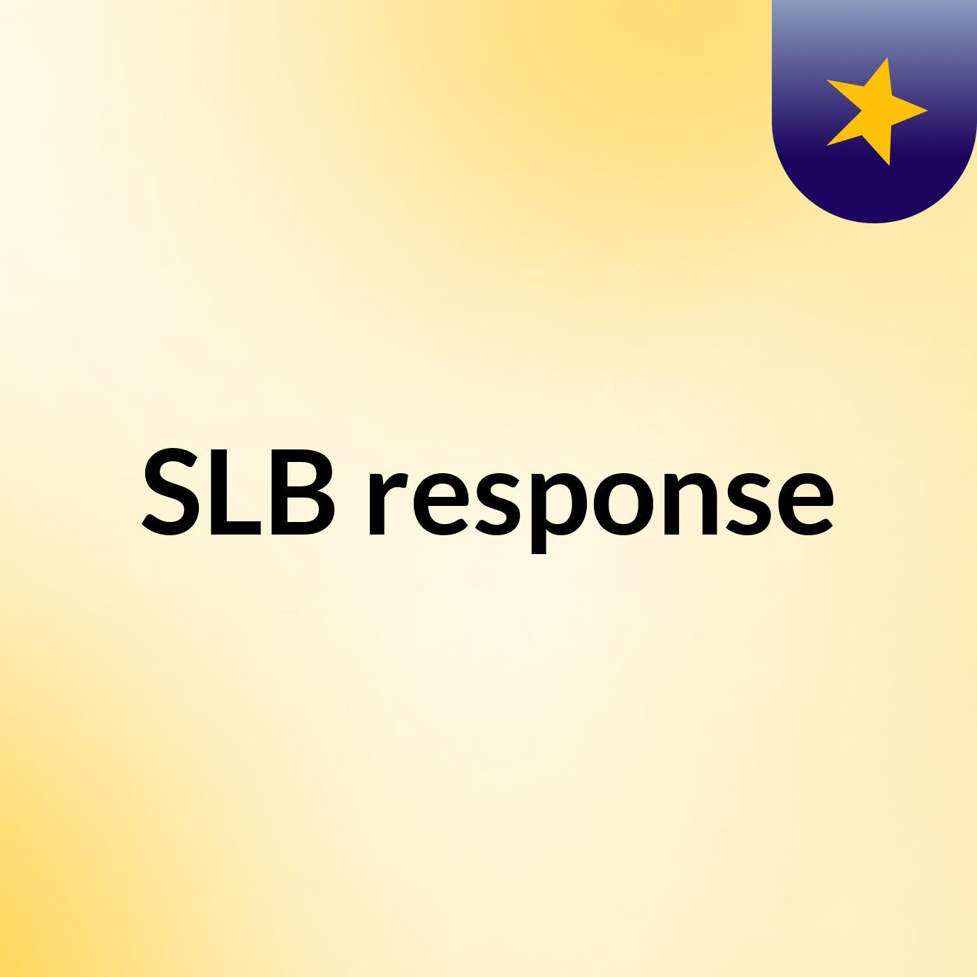 SLB response