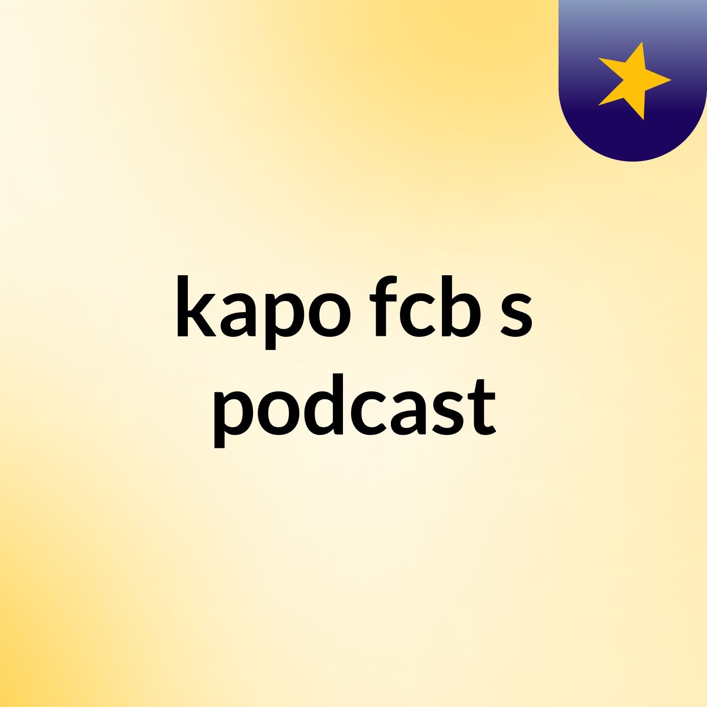 kapo fcb's podcast