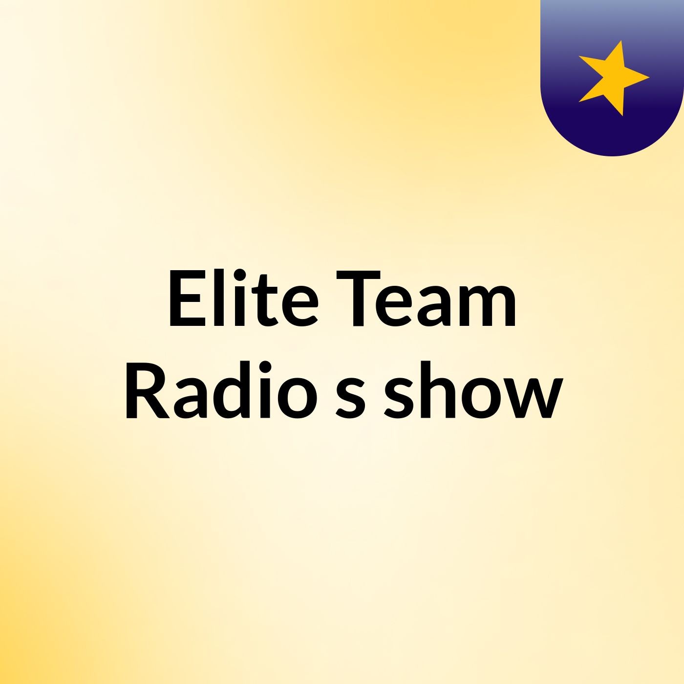 Elite Team Radio's show
