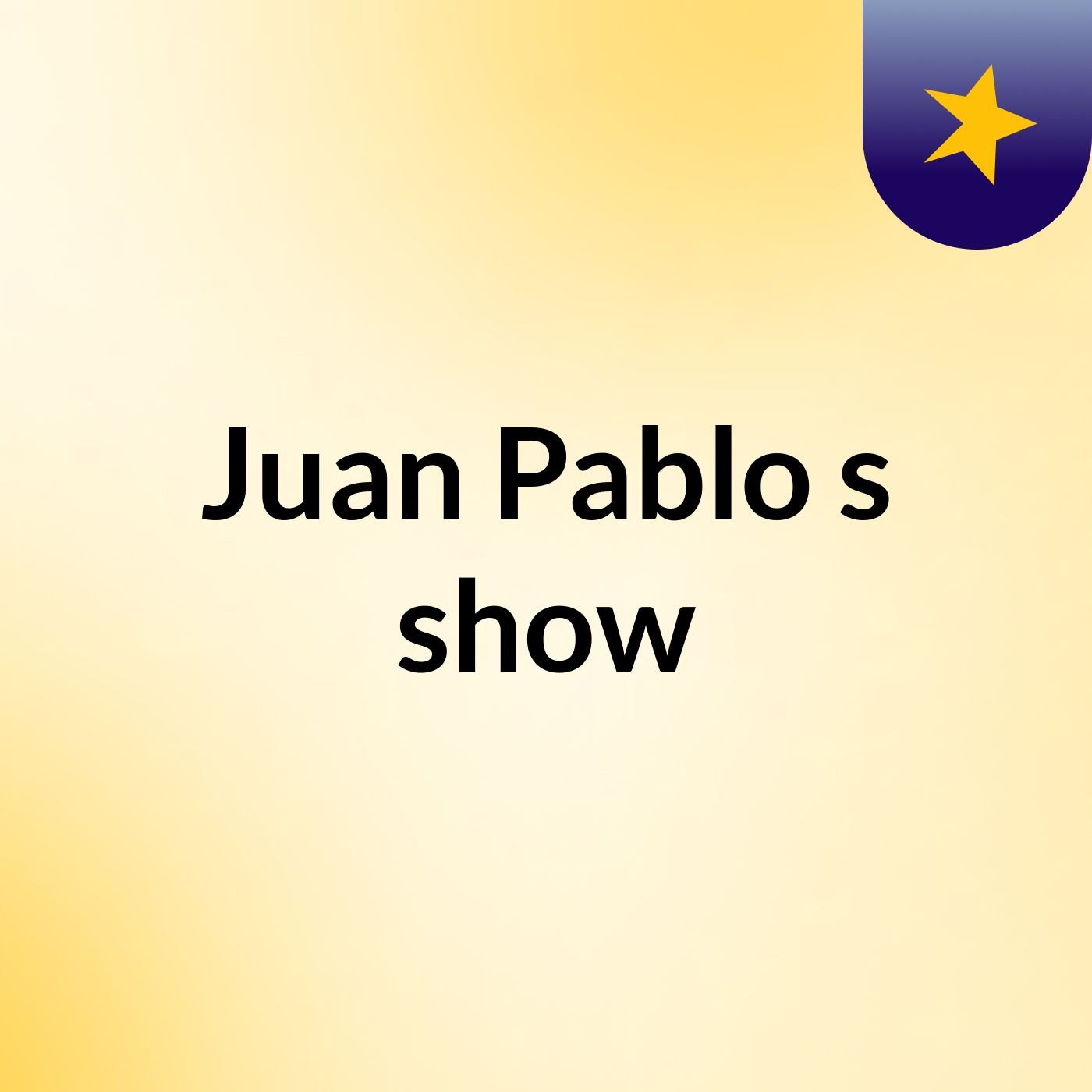 Juan Pablo's show