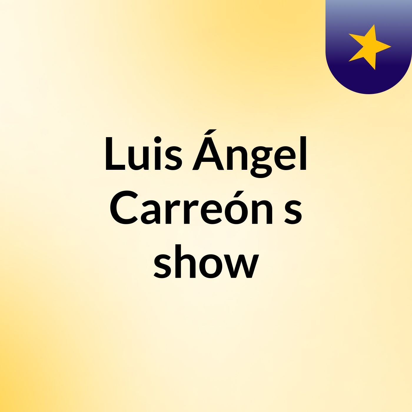Luis Ángel Carreón's show