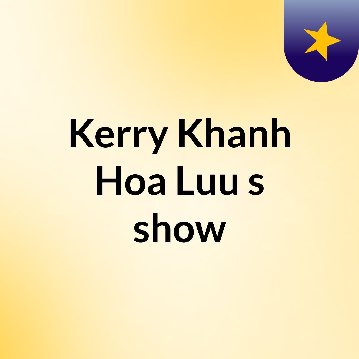 Kerry Khanh Hoa Luu's show