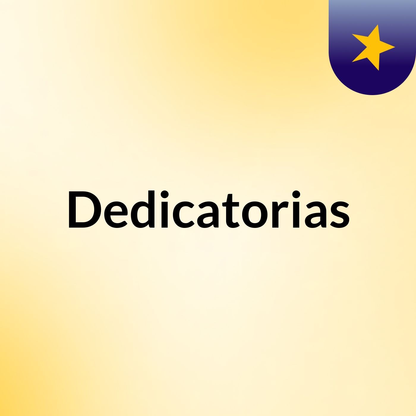 Dedicatorias