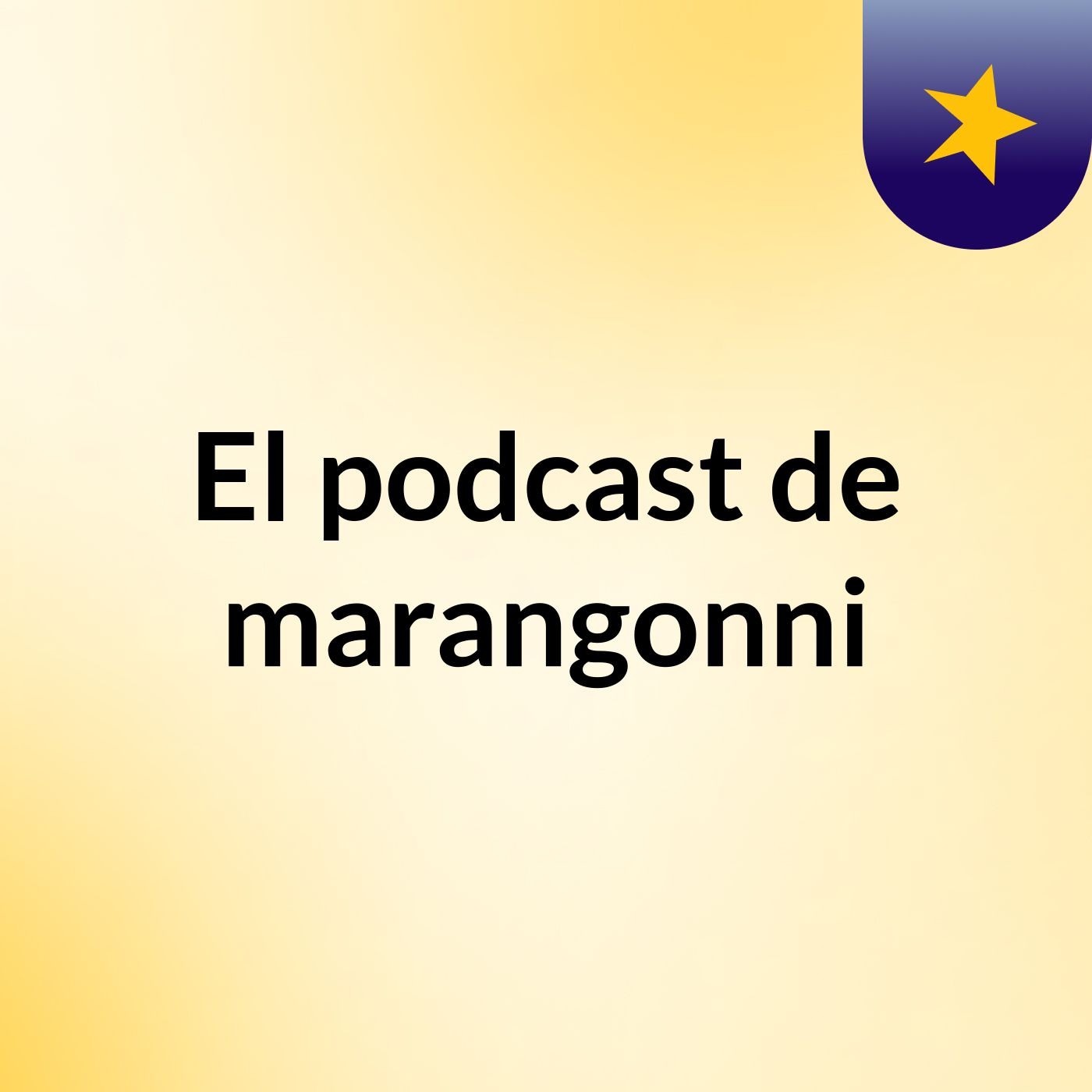 El podcast de marangonni