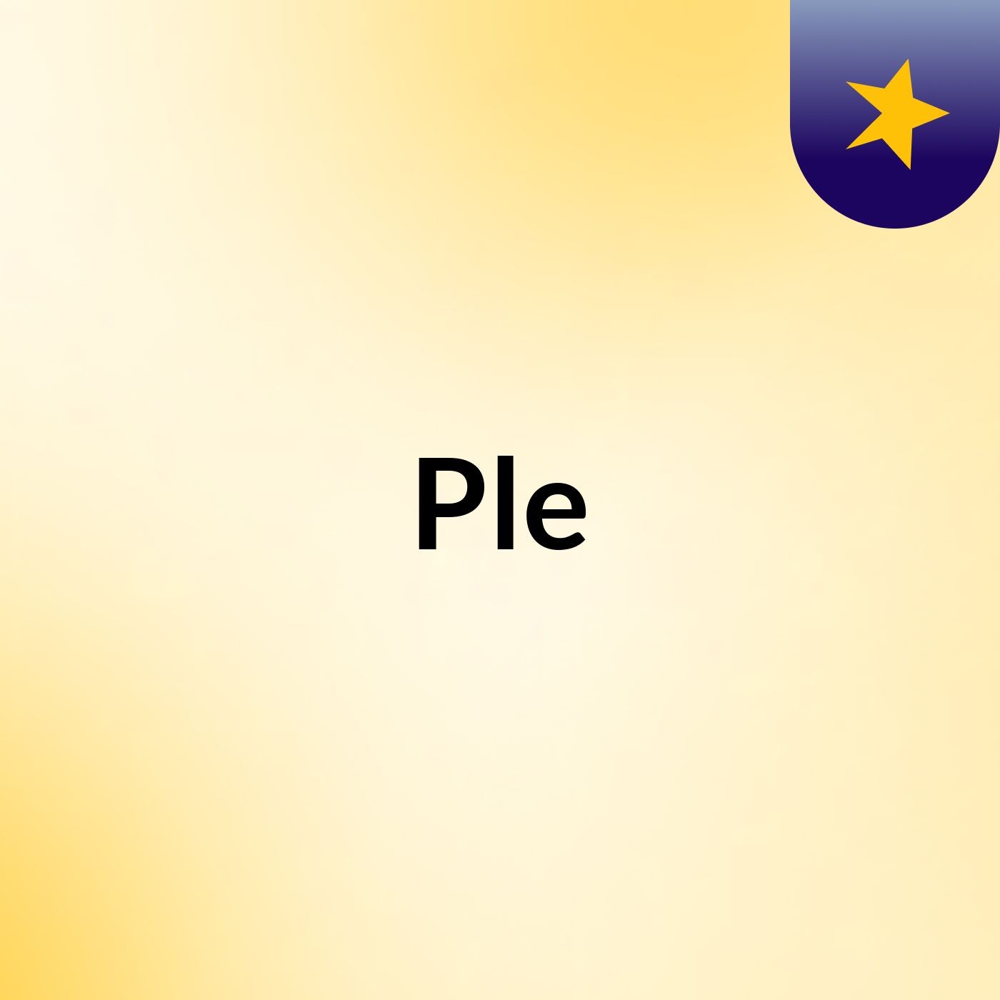 Ple podcast artwork